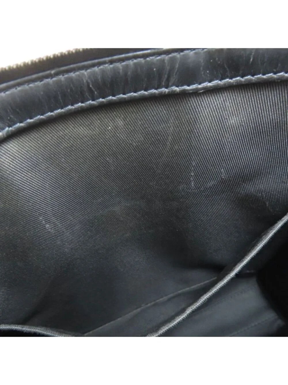 Louis Vuitton Sac Plat Cloth Handbag Taurillon Leather